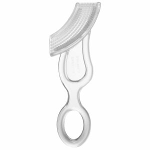 Clear Silicone Chewing Toothbrush