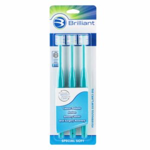 Brilliant Special Soft Toothbrush 3ct
